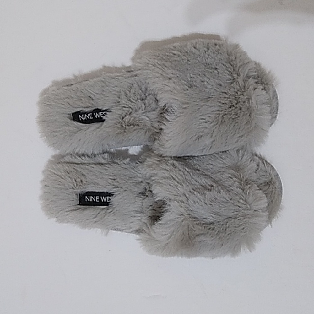 Nine West Women's Gray Slippers